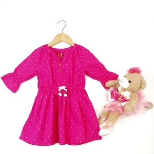 Oshkosh Fuchsia Play & Party Dress 2 T